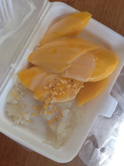 mango & sticky rice-a must thai snack/dessert